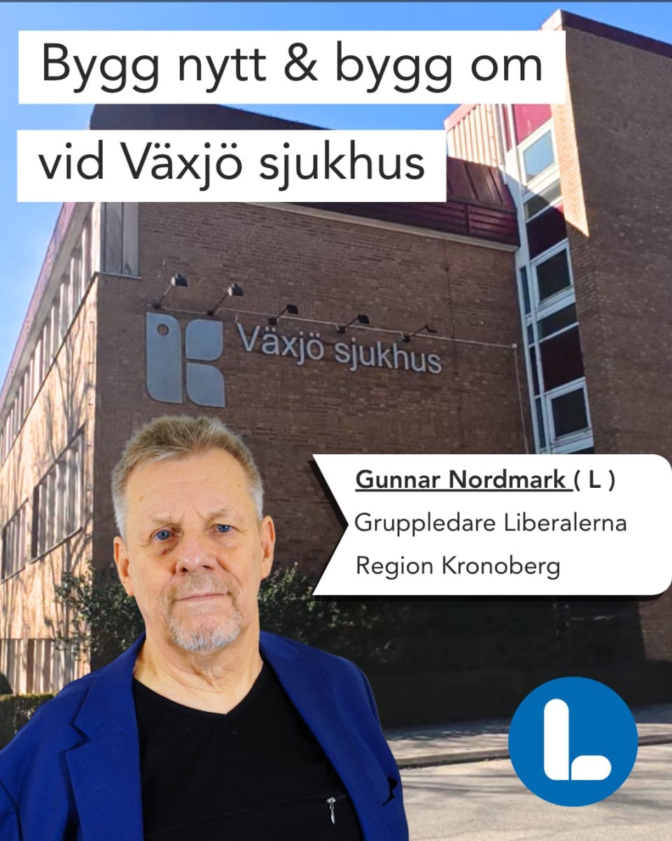 Gunnar Nordmark bygg om sjukhuset